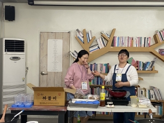 4월 시민화폐 광산 신창지점 '회원 만남의 날' 진행